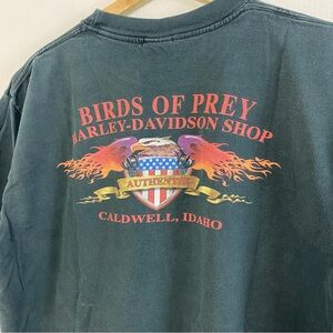 Vintage Harley Davidson T Shirt L Caldwell Idaho
